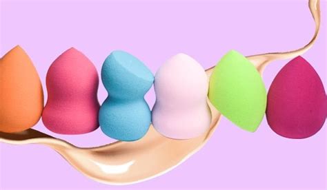 Your Ultimate Guide To Different Makeup Sponge Shapes And How To Use