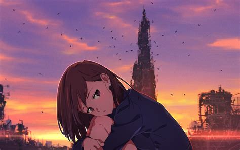 2560x1600 Broken Heart Anime Girl 2560x1600 Resolution Wallpaper Hd