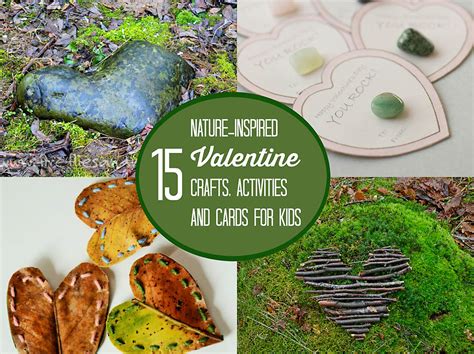 15 Nature Inspired Valentine Crafts Activities And Cards For Kids