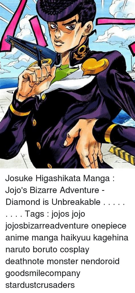 Josuke Higashikata Manga Jojos Bizarre Adventure Diamond Is