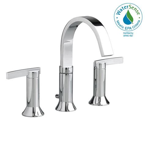 American standard 7106101.278 patience single hole bathroom faucet. American Standard Berwick 8 in. Widespread 2-Handle High ...