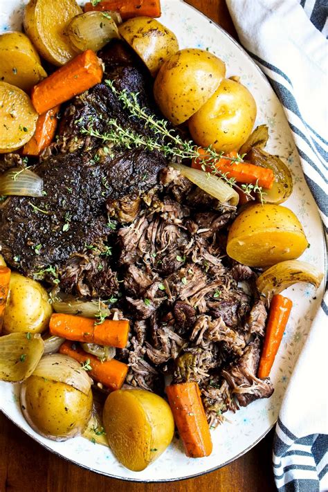 Get the recipe from delish. Perfect Slow Cooker Pot Roast | The Two Bite Club
