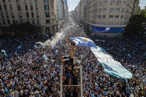 Argentina Fans Celebrate World Cup Victory In Buenos Aires The Washington Post