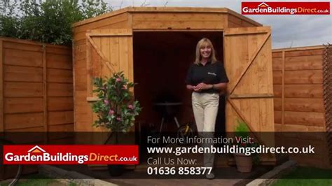 Billyoh Gardeners Corner Premium Tongue And Groove Shed Youtube