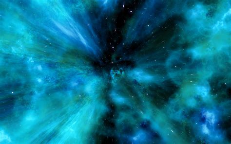 Download Turquoise Blue Space Sci Fi Galaxy 4k Ultra Hd Wallpaper