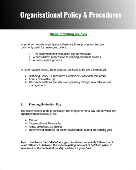 In much the same way that a human can survive without the largest organ in its lymphatic system, it's technically possible for a company to get by. 28+ Policy and Procedure Templates Free Word, PDF Download ...