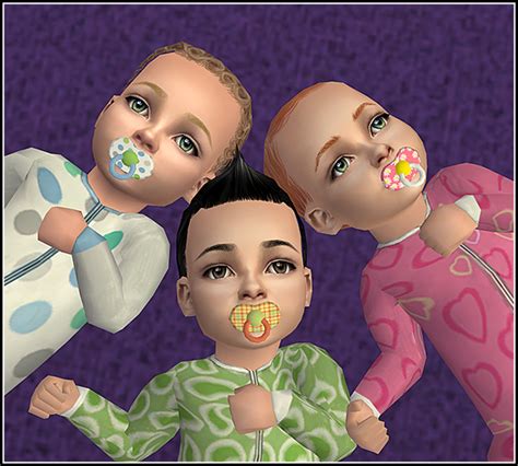 Sims 4 Toddler Binky Cc