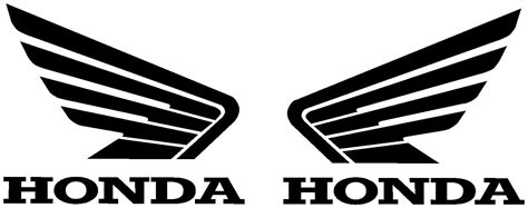 Honda Double Winged Logo With Images Honda Wing Vinyl Sticker Honda