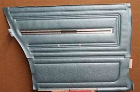 1966 Standard Chevelle Door Panels Rear Hard Top Pair Ausleys