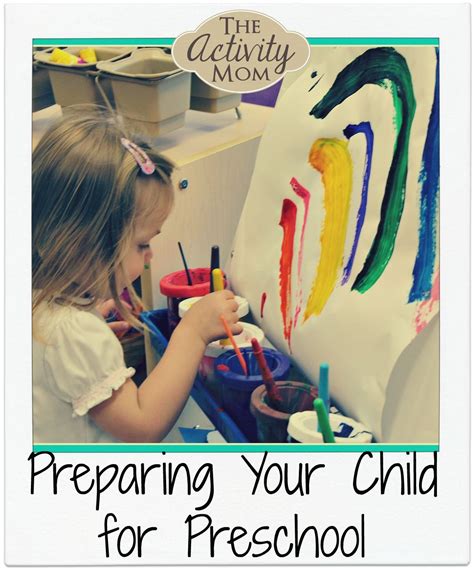 Preparing For Preschool The Activity Mom Preschool Fun Learning