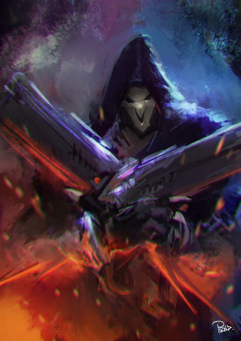 Overwatchers Overwatch Brasil ~ Reaper Por Sanilea ~ Overwatchers