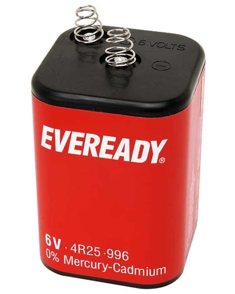 6 Volt Battery 4r25 Pj 996 Eveready From Aspli Safety