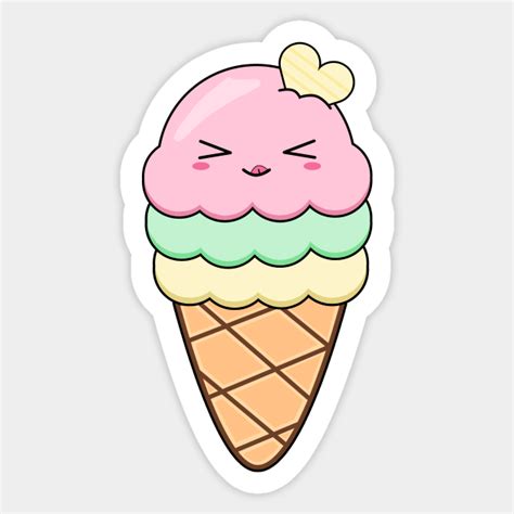 Kawaii Cute Ice Cream Cone T Shirt Ubicaciondepersonas Cdmx Gob Mx