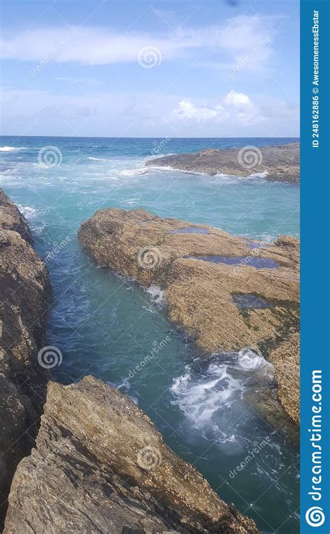 Beautiful Blue Beaches Stock Photo Image Of Horizon 248162886