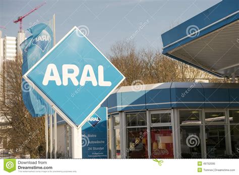 Aral Editorial Image Image Of Fuel Copyspace Gasoline 49752595