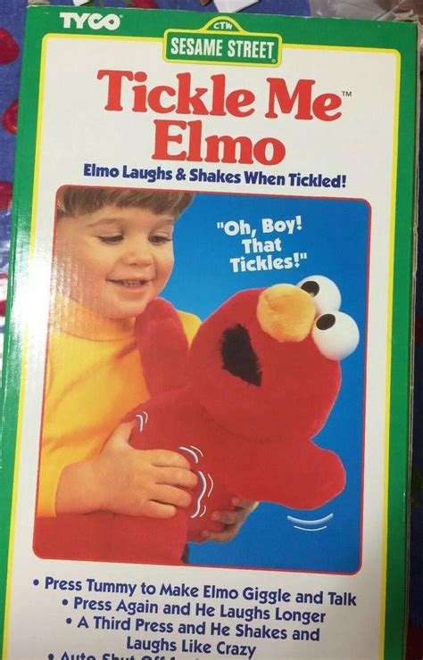 1996 Tyco Tickle Me Elmo Sesame Street 2021485118