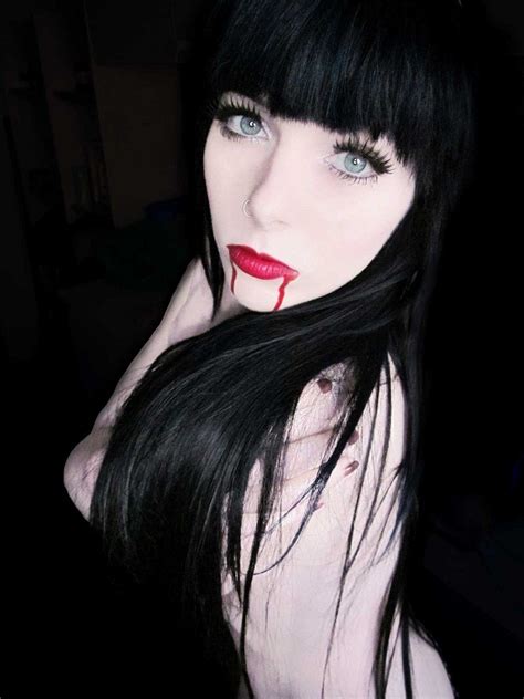 Ira Vampira Emo Girl Scene Queen Make Up Hair Pastel Goth