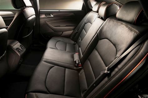 Road Test Review 2015 Hyundai Sonata Interior Focus 24l Limited