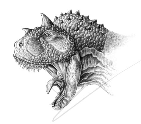 Carnotaurus Portrait By Artofnoxis Dinosaur Art Paleo Art Dinosaur