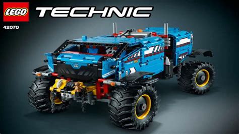 Lego Technic 6x6 All Terrain Tow Truck 42070 2 Youtube