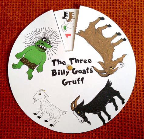 three billy goats story wheel three billy goats gruff billy goats gruff activity pack