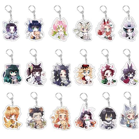 Buy Demon Slayer Kimetsu No Yaiba Keychain 121318 Packs Demon Slayer