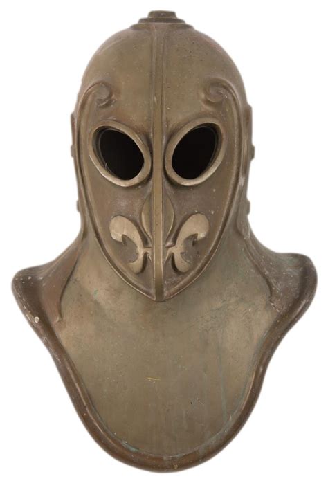You'll receive email and feed alerts when new items arrive. Bronze fantasy deep-sea diver's helmet.