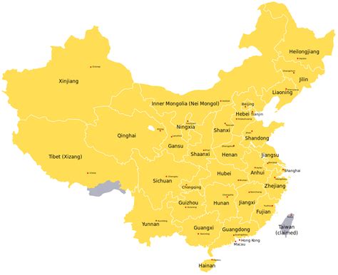 China Map Transparent Background Png Mart