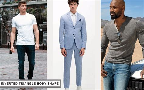 Gentlemans Geometry Dressing For Your Body Shape Body Shapes Mens