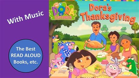 DORA S THANKSGIVING Read Aloud With Music Nick Jr The Best Read Aloud Books YouTube