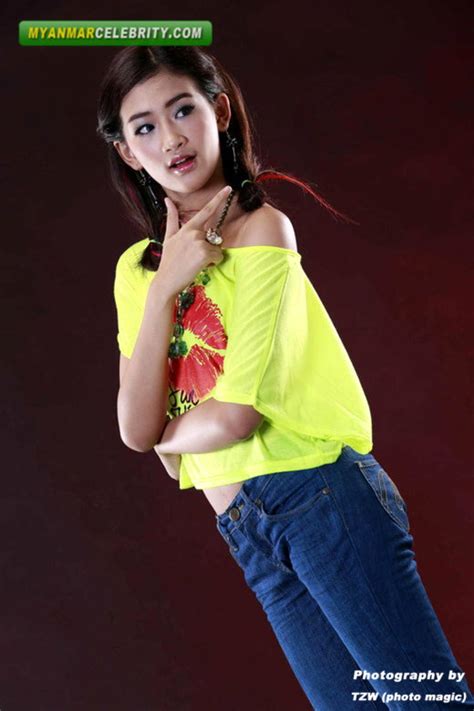 Han Thi Myanmar Attractive Teenage Model Girl