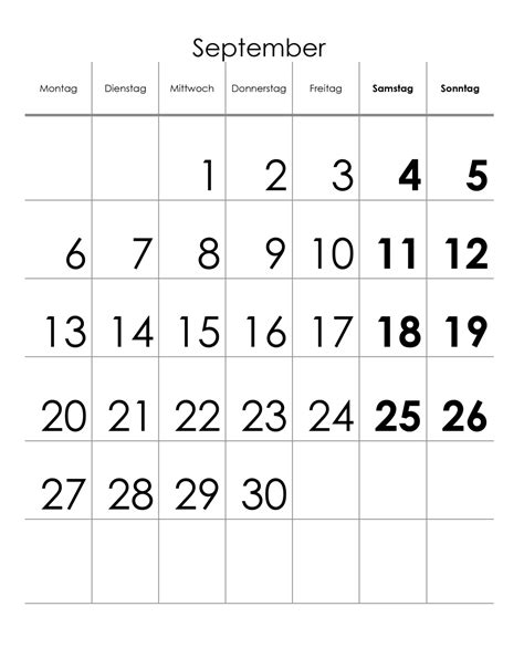 Kalender September 2021 Ausdrucken The Beste Kalender