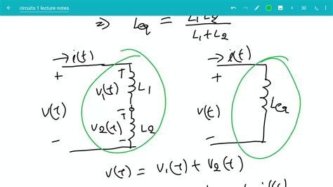 Combinations Of Inductors And Capacitors Youtube