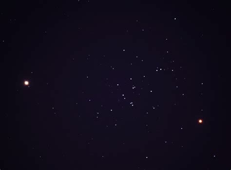 Apod 2006 June 17 Saturn Mars And The Beehive Cluster