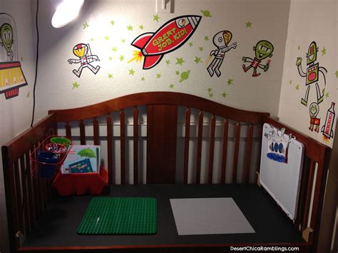 Convert A Crib Into A Desk Cribs Crib Desk Kids Art Center