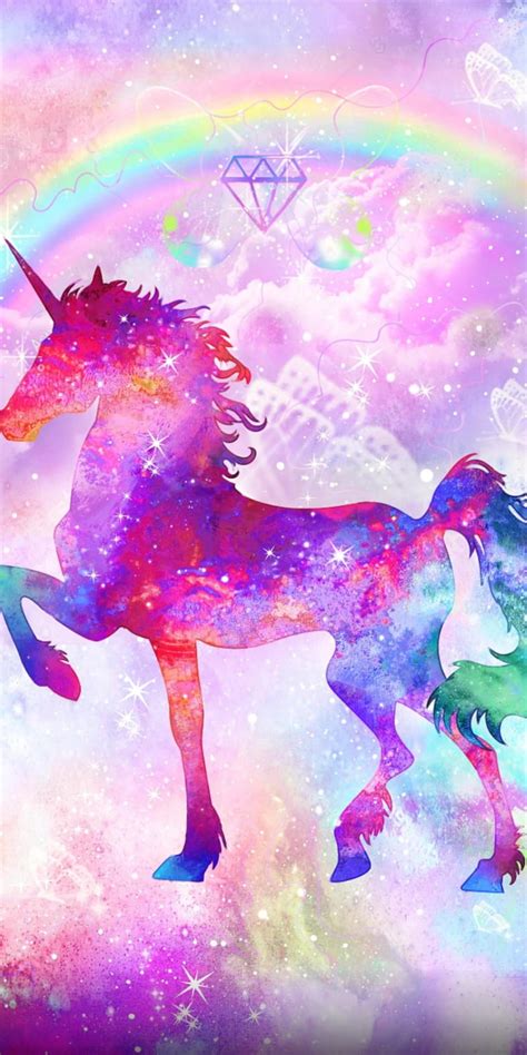 Free 76 Background Galaxy Unicorn Terbaik Background Id
