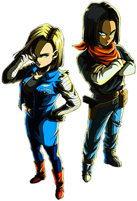 Dragon ball z dokkan battle features a super refreshing and simplistic approach to the anime action genre! Future Android #17 and #18 by AlexelZ on DeviantArt