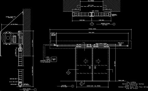 Sliding Mechanical Hall Doors Dwg Plan For Autocad Designs Cad