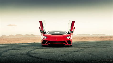 2560x1440 Red Lamborghini Aventador Front 1440p Resolution Hd 4k