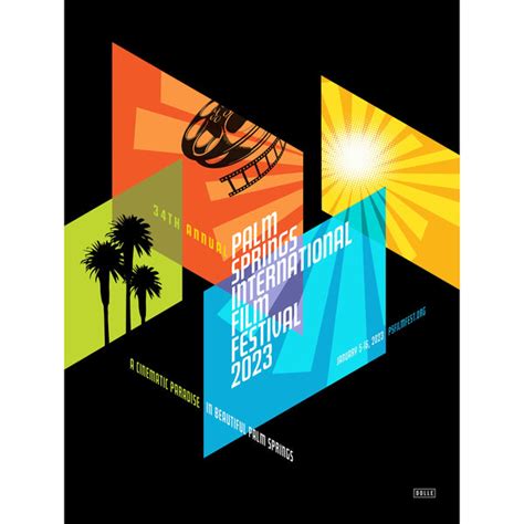 2023 palm springs international film festival poster destination psp