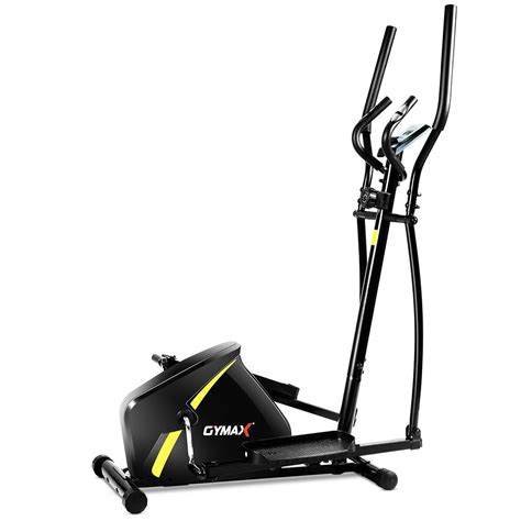 Gymax Magnetic Elliptical Machine Trainer Smooth Quiet Driven For Home