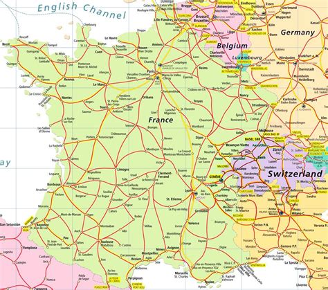 Mapa de hoteles en la zona de franca: Mapas da França | Mapa da frança, Mapa, Geografia