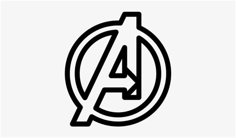 The Avengers Vector Avengers Logo Png White Png Image Transparent