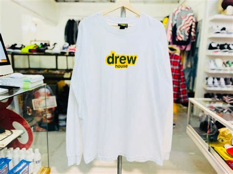 Drew House Secret Ls Tee White Large 35jk0247 Brand Buyers Osaka