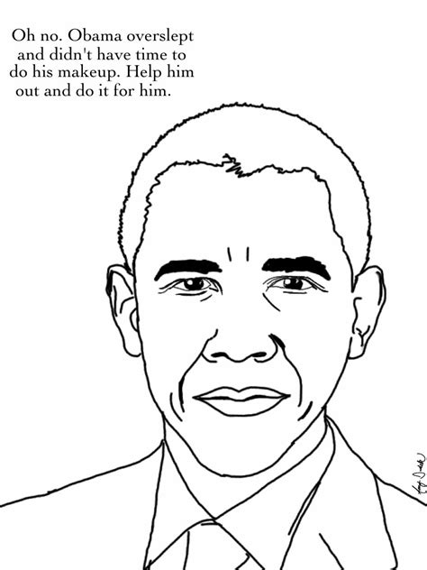 Obama Drawing At Getdrawings Free Download