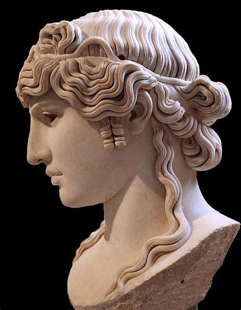 busto romano de antínoo louvre parís roman art ancient roman art roman sculpture