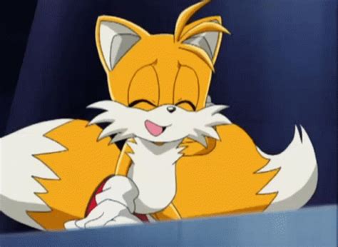 Sonic X Tails Happy Tails Gif Sonic X Tails Happy Tails Wagging Tails