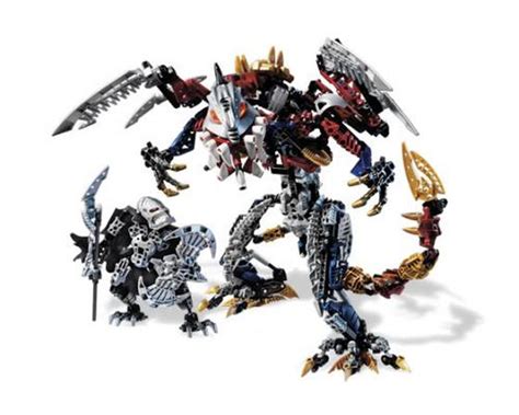 Lego Set 10204 1 Vezon And Kardas 2006 Bionicle Titans Rebrickable