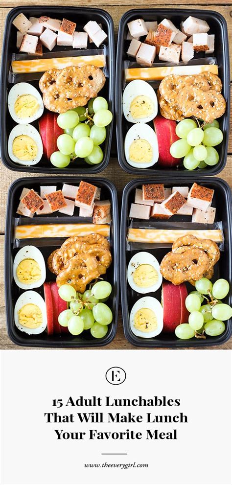 Adult Lunchables That Will Make Lunch Your Favorite Meal Fitness Blog