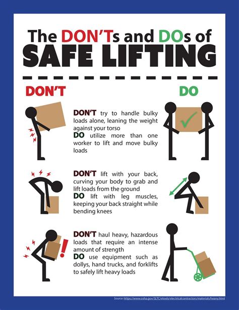 Lift Safely Safety Posters Promote Safety Health And Safety Poster My